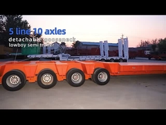 Trailers de camions de 100 à 150 tonnes