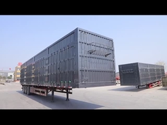 les semi-remorques de camions à décharge latérale