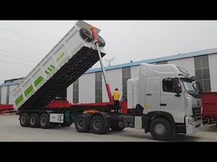 Camion à décharge Semi-remorque