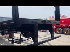 Personnalisation de la bandeau de type Box Truck Trailer pour le transport de marchandises en vrac en Russie